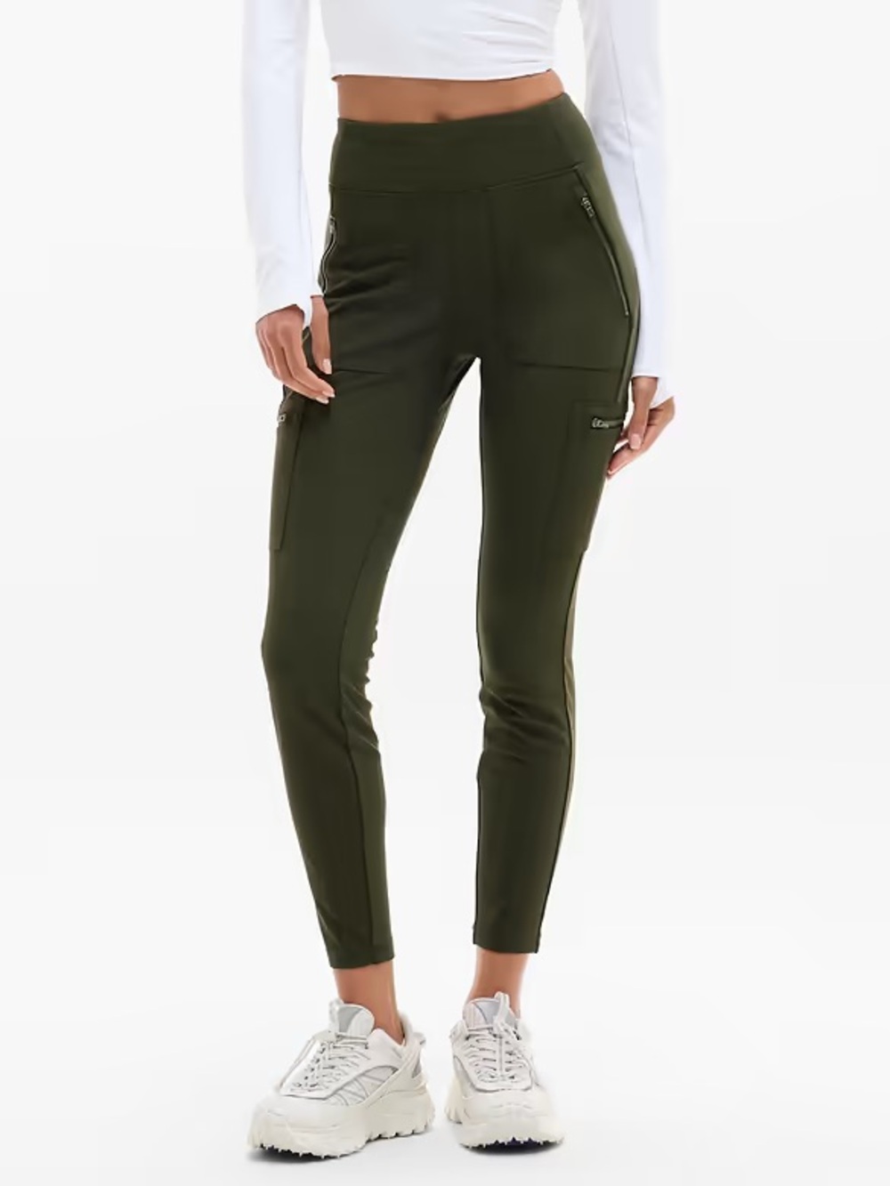 Athleta Headlands Hybrid High Rise Cargo Legging